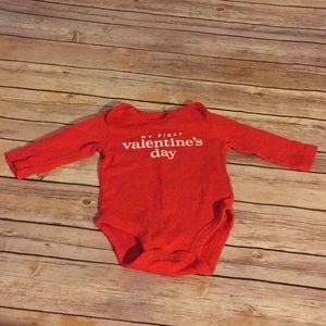 Carters My First Valentines Day Onesie